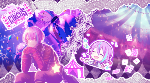 Rui Tumblr Layouts For Day 3 @hiddencircus's Event ! Prompt: Circus Or Retro Tech F2u With Reblog / Like