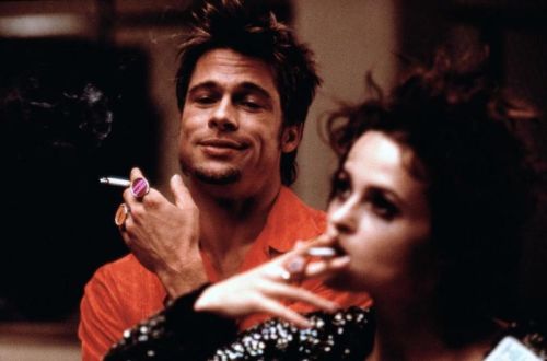 helenabonhamcarter26: Helena Bonham Carter and Brad Pitt Fight Club (1999) 