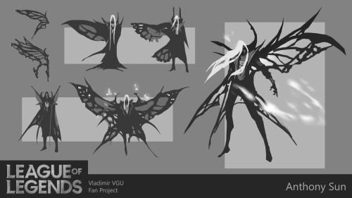 Vladimir,The Crimson Reaper League Of Legends/Riot GamesAll Credits To: Mist XG, Riot Games Splash Art/concept