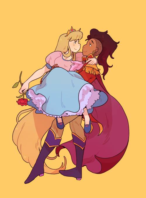 strangelykatie:princessprincesscomic:Recently I’ve really felt like drawing the girls again!Al