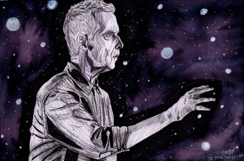 Peter Capaldi as Roland in Constellations by myself, I couldn&rsquo;t resist it.