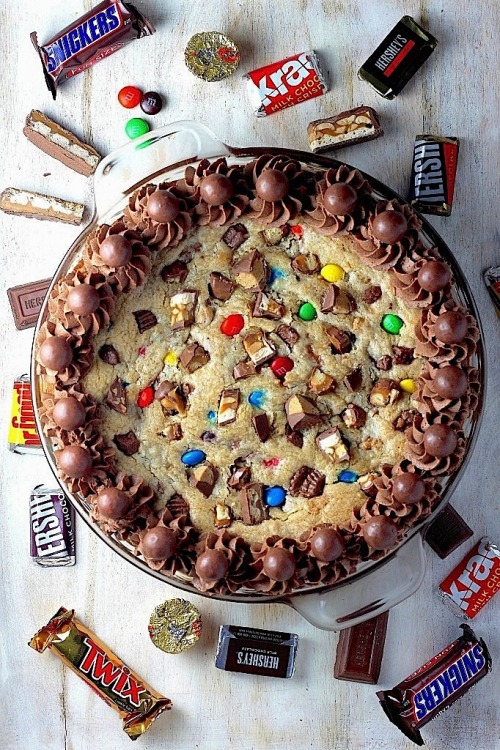 shatteredxfears: do-not-touch-my-food:Candy Cookie CakeHELP