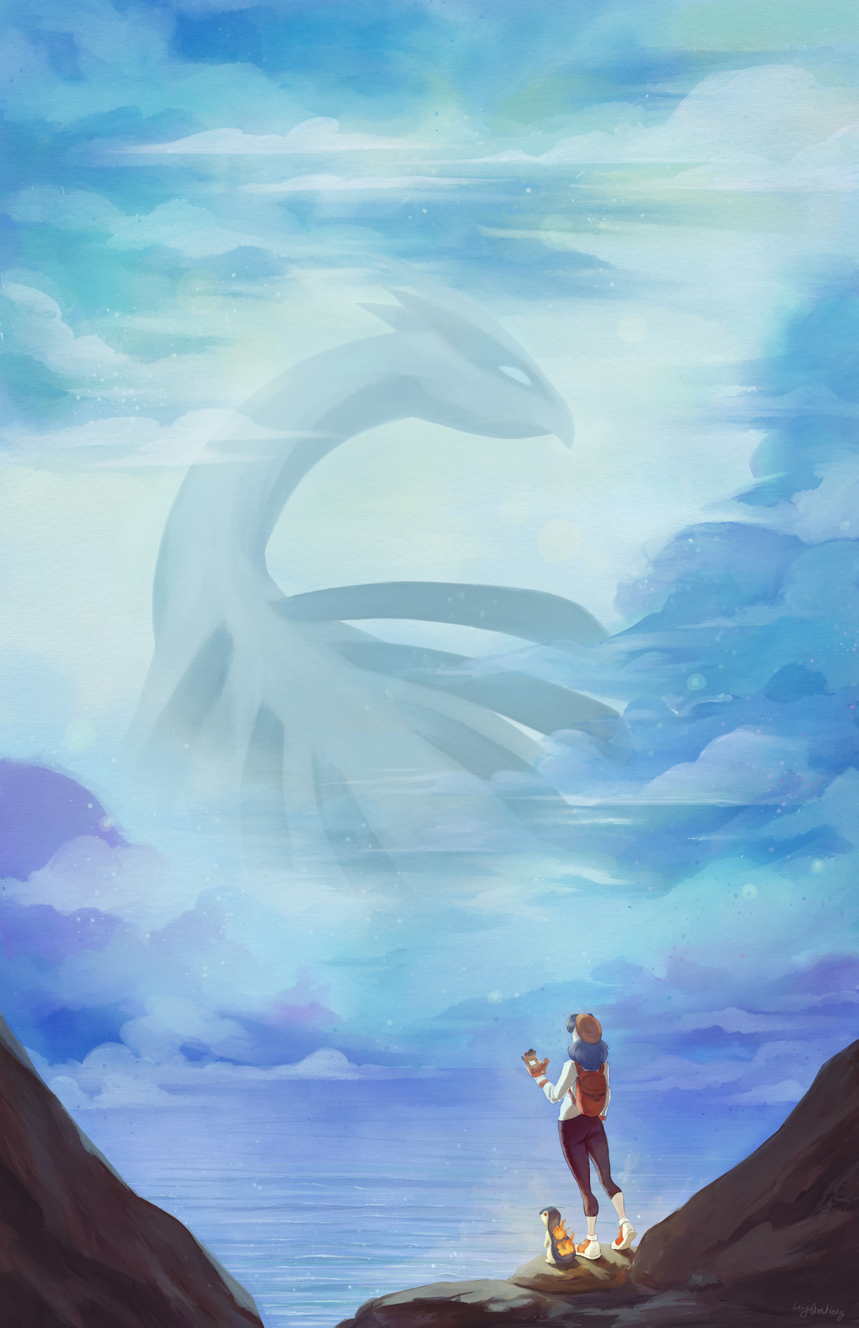 Forever my favorite legendary, and also my favorite movie of the whole bunch. Lugia my boy!