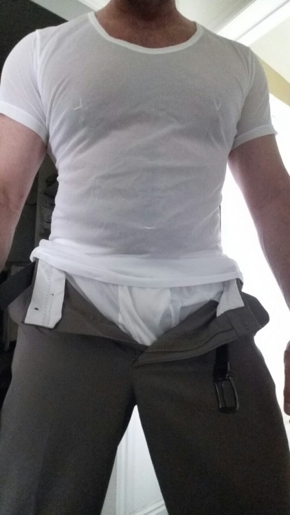 thereturnedmissionary: Rm dad in his gs I’d be on my knees daily for his cum