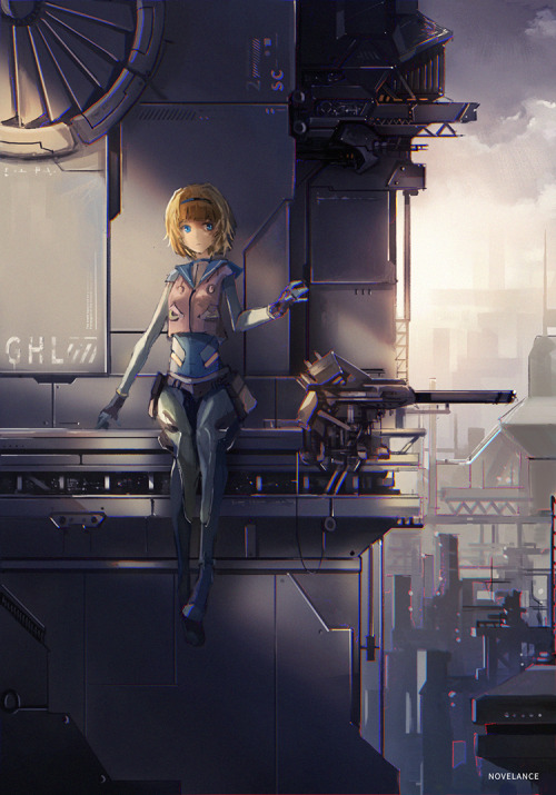 crazymysterychase:  Light by Novelance on pixiv 