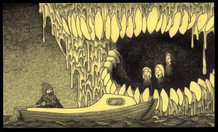a-polite-fuck-off:  A hand full of Don Kenn’s Amazing art work drawn on post-it