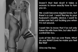 clickthelock: I want the key to your husband’s