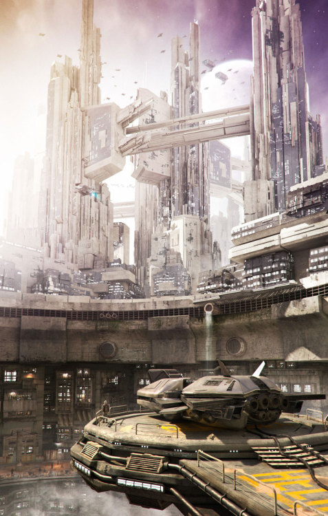 The dark sci-fi and fantasy themed creations of Maciej Drabik - www.this-is-cool.co.uk/the-s