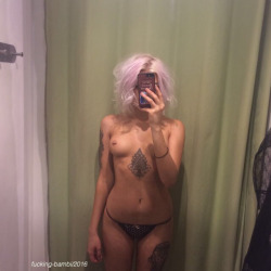 fucking-bambi:  changing room selfie obv