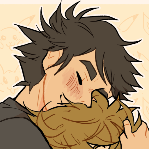tupperlid:some gentle snuggles with a big pubbyfanart for @sundaeserenade&rsquo;s hidden underneath go read it 🤨 what are you still doing here