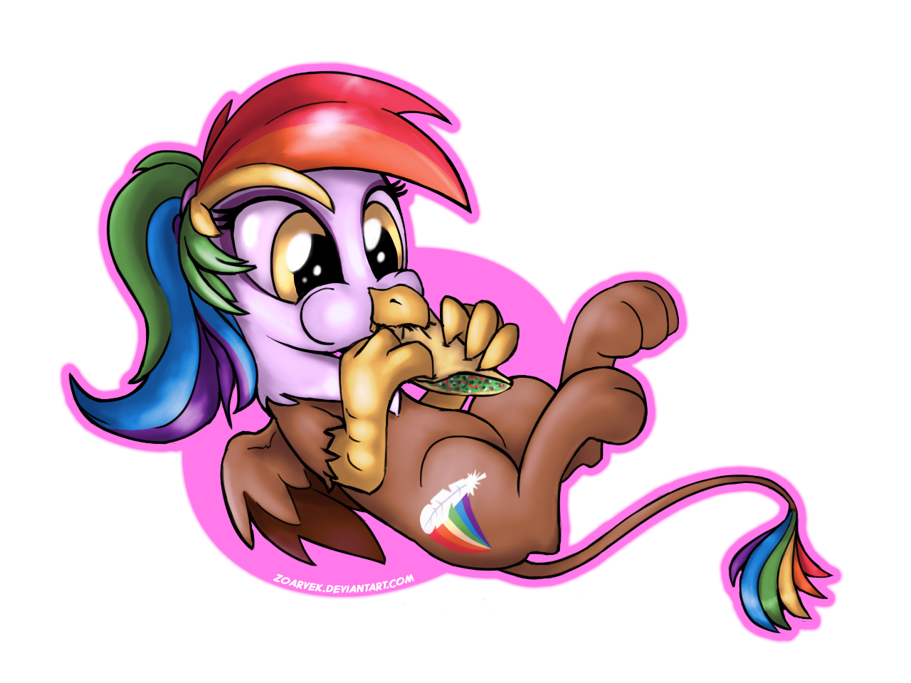 rainbowfeatherreplies:  “Tacos!”  Art by Zoarvek  x3