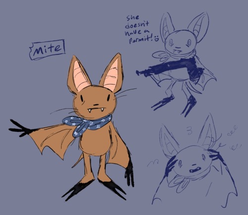 Sketches + A SnM Oc I Made :)