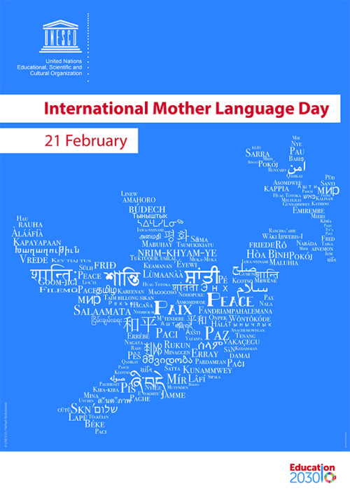 languagesandshootingstars: International Mother Language Day, 21 February