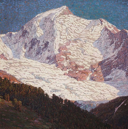 Edgar Payne - The Great White Peak (No. 2), circa 1924.