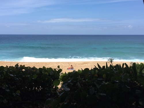 EHUKAI BEACH: beach life.