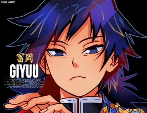 aizawashoutta: ★GIYUU TOMIOKA | DEMON SLAYER: WATER PILLAR★ ↳ requested by anonie honey ♥ (&c