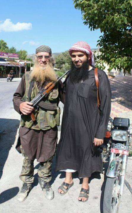‘Abu Suhaib ’ from France who was previously trained in the French army is now fighting with Jihadists in Syria.
How can French people accept that their Government is training terrorists in their national army ?
'Abu Suhaib ’ On the left of the...