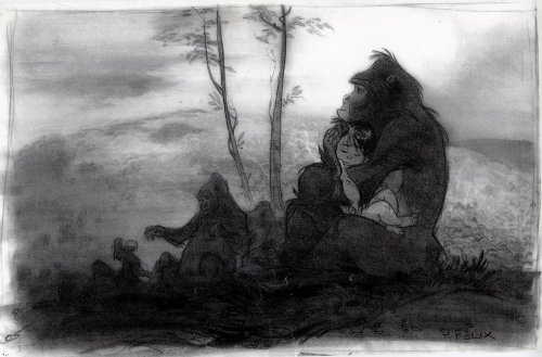 scurviesdisneyblog: Tarzan visual development by Paul Felix