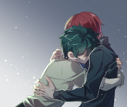 @tododeku-week day 2something about the burden of expectations and crying on someone’s shoulde