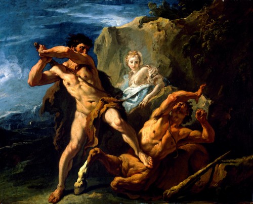 Hercules Killing the Centaur Nessus, Sebastiano Ricci (1659-1734)