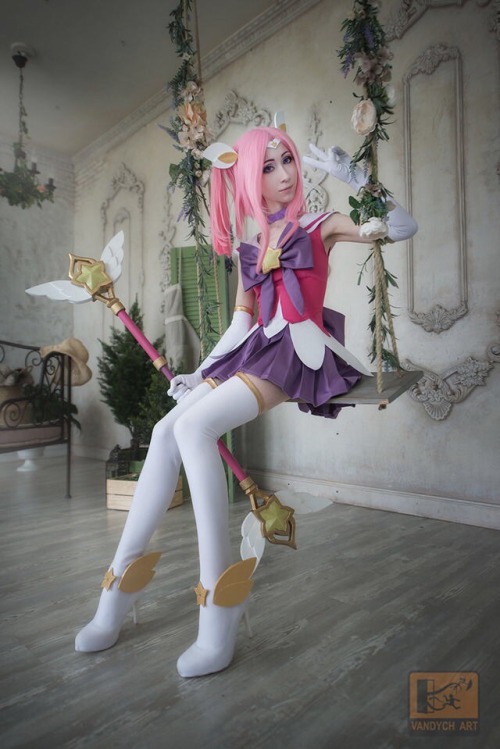 LUX Star Guardian Cosplay by @vandych! She makes amazing cosplays and you should support her at http