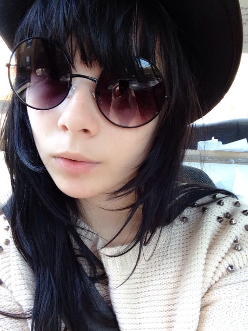 milk-bubbles:  I’m actually awake during daylight. (Barely.) 