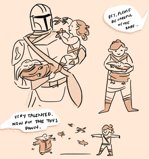 notkatniss:notkatniss:[PA intercom voice] din djarin there is going to be a little girl on jakku in 