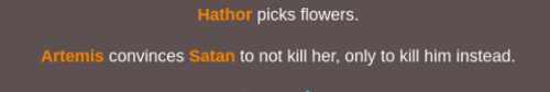 Bonus Hunger Games (mythology Edition!)