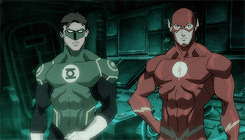 dickgraysno: Hal x Barry - Justice League: Throne of Atlantis (2015)