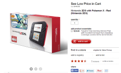 pokemon-global-academy:  US retailer Target is currently selling the Nintendo 2DS with Pokemon X pre-installed for the ultra cheap price of ๳.99. If you’re not after a Nintendo 2DS then it should be noted that they are also giving away ุ gift
