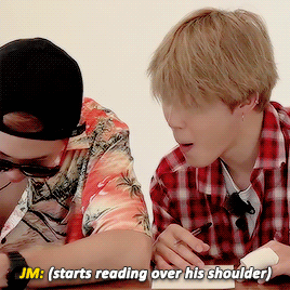 Namjoon Was Having None Of Jimins Nosy Antics