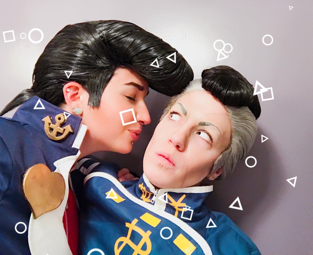 bskizzle:  Bros being bros   Josuke : me  Oku: @shittymemechild 