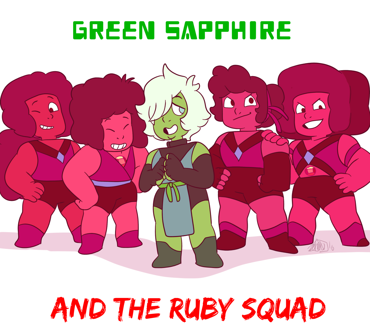 jen-iii:  OKAY SO, @e-jheman made this awesome little AU with their Green Sapphire