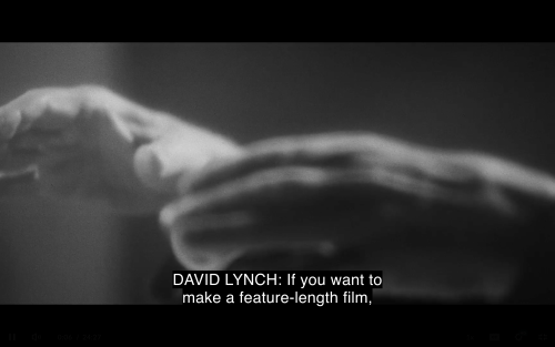 01sentencereviews:DAVID LYNCH TEACHES CREATIVITY AND FILM - “Creativity and the Writing Proces