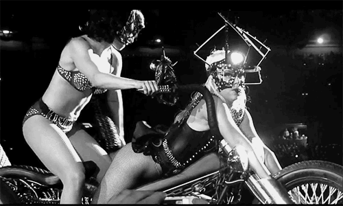 psychoticmusic:  Lady Gaga Being Ridden During Heavy Metal Lover 
