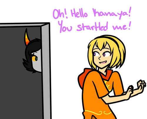 what if kanaya was in to cosplay