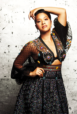 gael-garcia:  Gina Rodriguez photographed by Jeff Lipsky for Latina Magazine (October