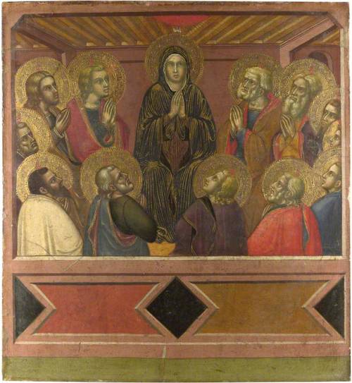 centuriespast:PentecostBarnaba da Modena (active 1361–1383)The National Gallery, London