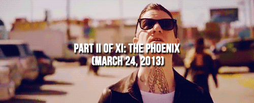 golddustdyke:  one year of fall out boy and one year of the young blood chronicles…so far 