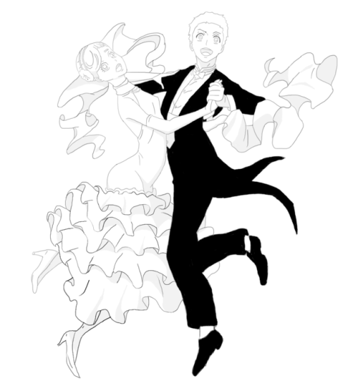 17th word “graceful”Mako and Tatara from ballroom eh Youkosu