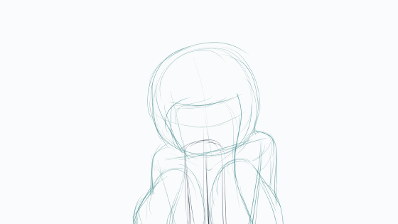 Gonna have to finish this puizuri animation of Neve the snowrunt another time, as
