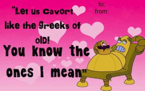 Porn awesomegirlystuff:  Futurama Valentines: photos