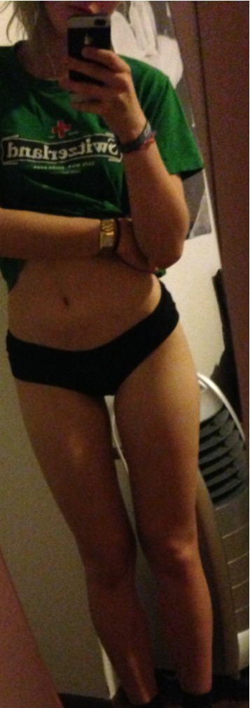 badassfothermucker:  Beginning to like my body more and more