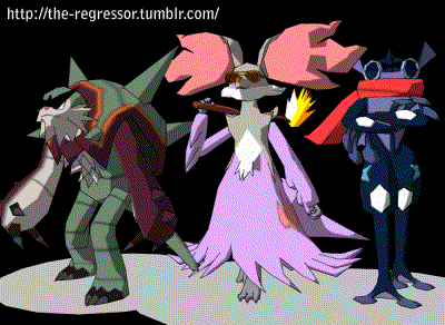 Pokemon Ripoffs The Regressor Shiny Chesnaught Delphox And