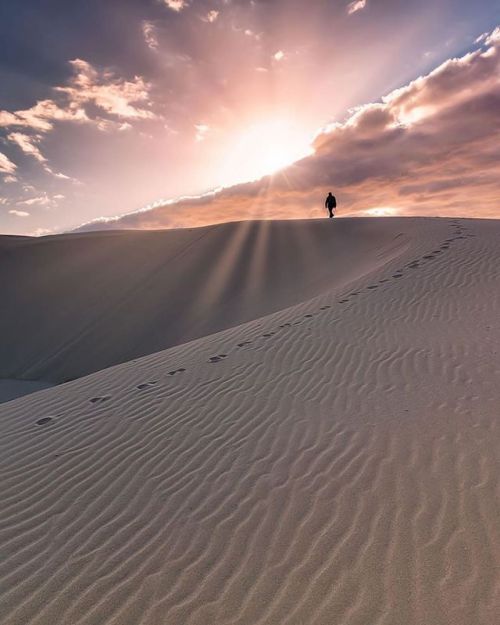 Le dune di Is Arenas Biancas a Teulada in una foto di Ludovica Zedda @lodombrica Mostrate la belle
