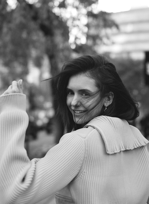 dailyninagifs:Nina Dobrev photographed by Bec Lorrimer for W magazine // January 2019