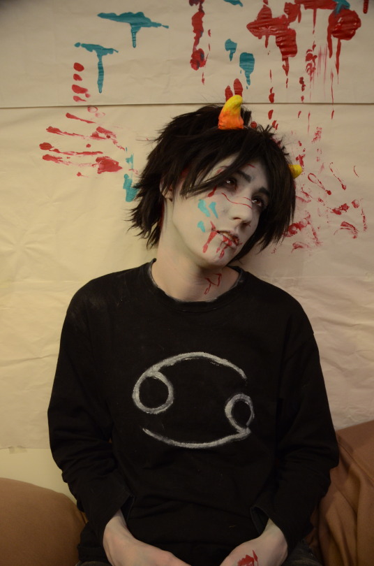 Karkat Vantas Cosplay, From The Webcomic Homestuck By Hussie.