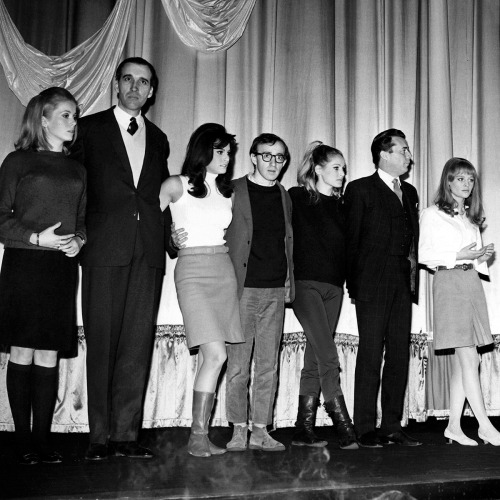 At the Royal Film Performance, the Odeon Leicester Square, London, March 13-14, 1966.top: Catherine 