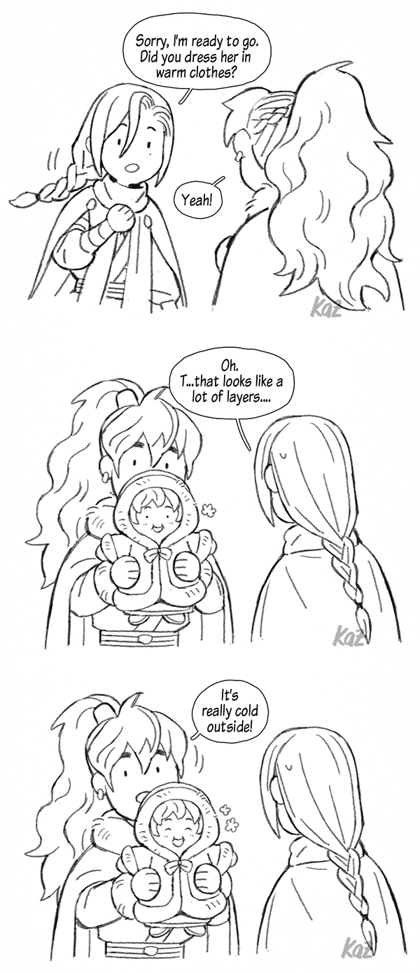 Quanyin + Baby Again For The First Day Of This Year's Quanyin Week! :3