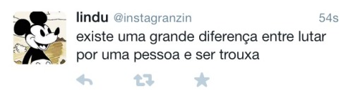 "Por onde for, quero ser seu par."